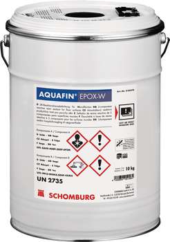 Kombinované balení AQUAFIN-EPOX-W 2K-Epoxidová hydroizolace pro stěny a podlahy od SCHOMBURG