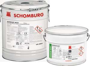 Set (2K) ASODUR-B351 通用工业和商用地面涂层 SCHOMBURG 出品