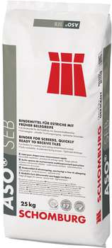 bag ASO-SEB Binder for screeds, quickly ready to receive tiles by SCHOMBURG