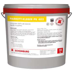 Vedro/ nádoba PARKETT-KLEBER-PK 403 Univerzálne SMP tvrdo-elastické lepidlo na parkety od SCHOMBURG