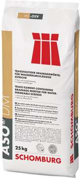 bag ASO-DM Tuff-based drainage mortar by SCHOMBURG