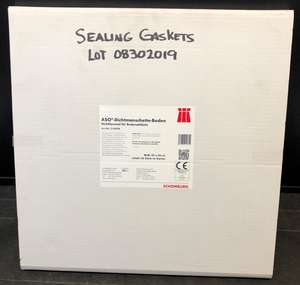 Sealing Gasket-18"/18" Elastomeric pipe penetration sealing gasket by SCHOMBURG