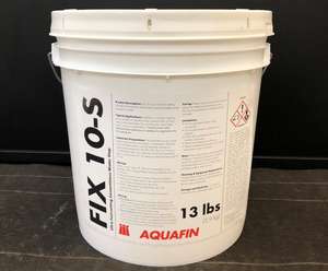 pail FIX 10-S Ultra fast setting, cementitious water stop by SCHOMBURG