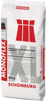 袋 MONOFLEX-XL 柔性、高产量的瓷砖粘性砂浆 S1 SCHOMBURG 出品