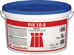 ถัง FIX 10-S ซีเมนต์อุดชนิดก่อตัวเร็ว  โดย SCHOMBURG