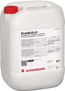 ถัง BLANKOL-0 น้ำมันทาถอดแบบหล่อและเคลือบผิวสูตรไม่มีตัวทำละลาย  โดย SCHOMBURG