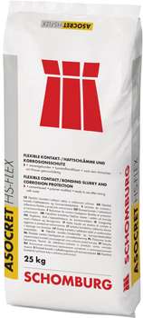 bag ASOCRET-HS-FLEX Flexible contact / bonding slurry and corrosion protection by SCHOMBURG