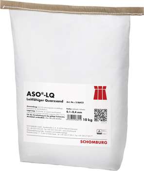 bag ASO-LQ  Conductive quartz sand  by SCHOMBURG