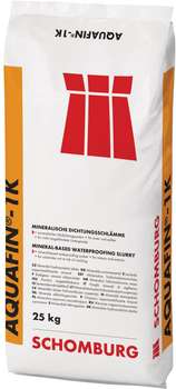 bag AQUAFIN-1K Mineral waterproofing slurry by SCHOMBURG