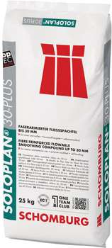 bag SOLOPLAN-30-PLUS Fibre reinforced floor levelling compound by SCHOMBURG