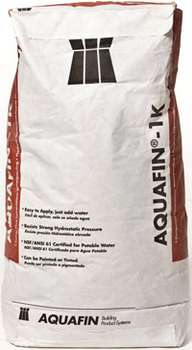 bag AQUAFIN-1K                        Cementitious Waterproofing and Protective Coating by SCHOMBURG