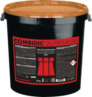 ชุดบรรจุภัณฑ์ COMBIDIC-2K-PREMIUM สารเคลือบหนาชนิดยางมะตอย 2-K ชนิดทำปฏิกิริยา (PMBC) โดย SCHOMBURG