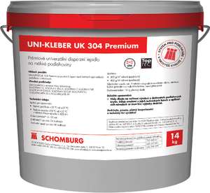 Vedro/ nádoba UNI-KLEBER-UK 304 Premium Prémiové disperzné lepidlo na mäkké podlahoviny od SCHOMBURG
