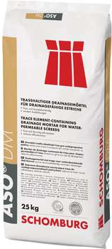 bag ASO-DM Tuff-based drainage mortar by SCHOMBURG
