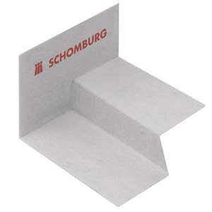 ASO-Gefälleecke Bonded waterproofing incline tape pieces in combination with tiled finishes by SCHOMBURG